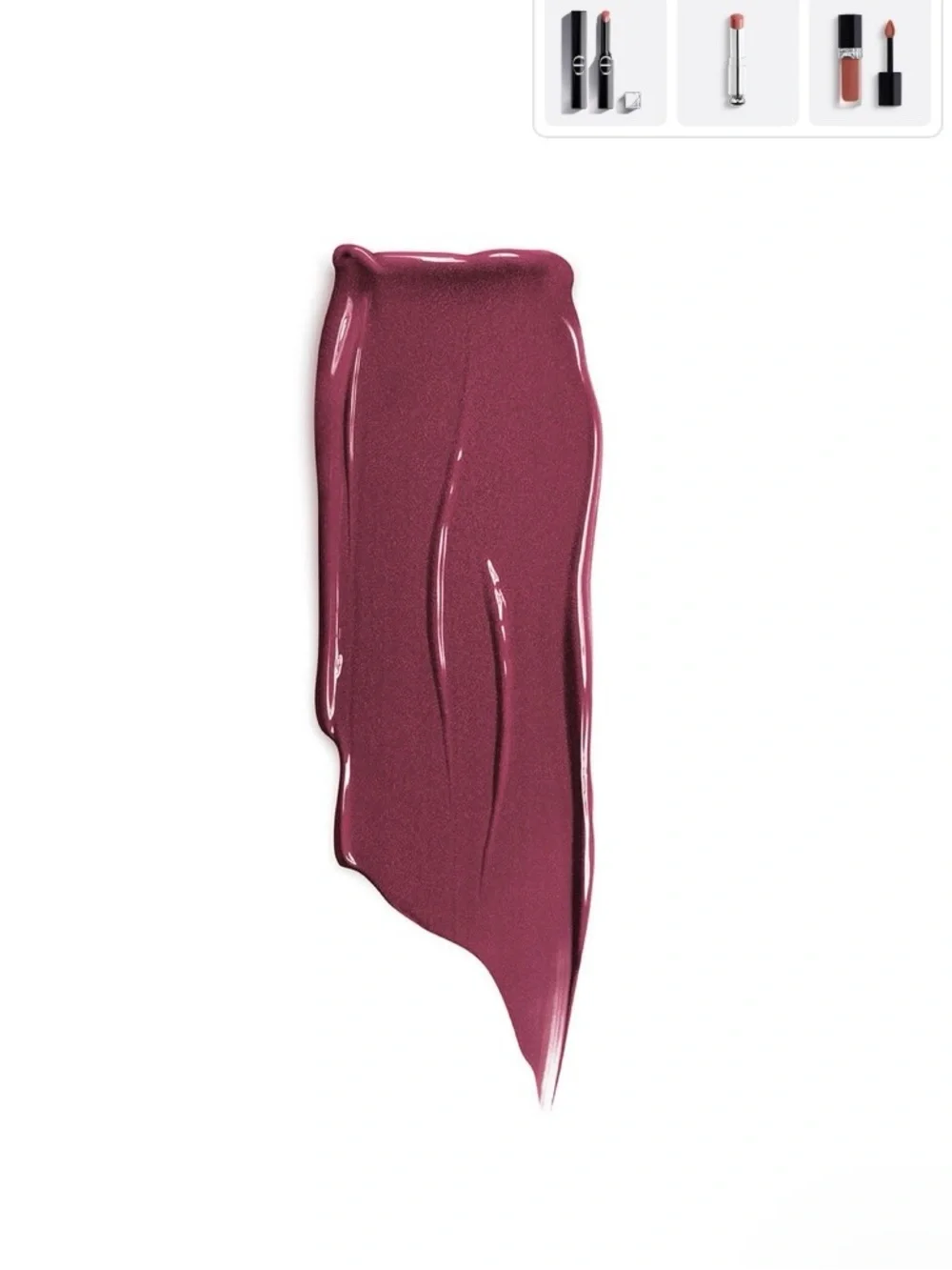 Dior Rouge Dior Lipstick. Velvet, satin and veil finishes.  . 976. Daisy Plum